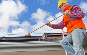 Castle Fields soft wash roof cleaning
